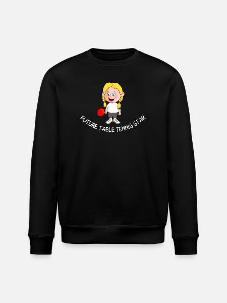 Table tennis player young talent - Stanley/Stella ROLLER Unisex Organic Sweatshirt - black