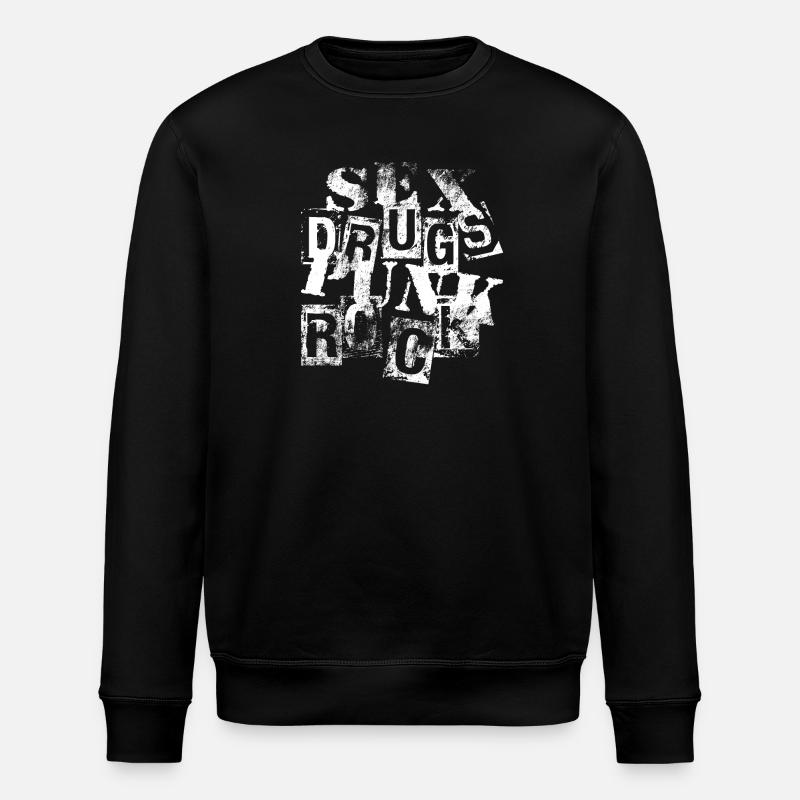 punk rock - Sweat bio ROLLER Stanley/Stella Unisexe - noir