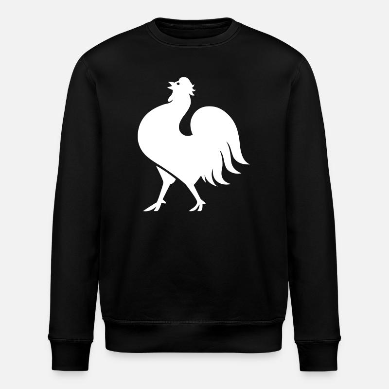 Coq coq - Sweat bio ROLLER Stanley/Stella Unisexe - noir