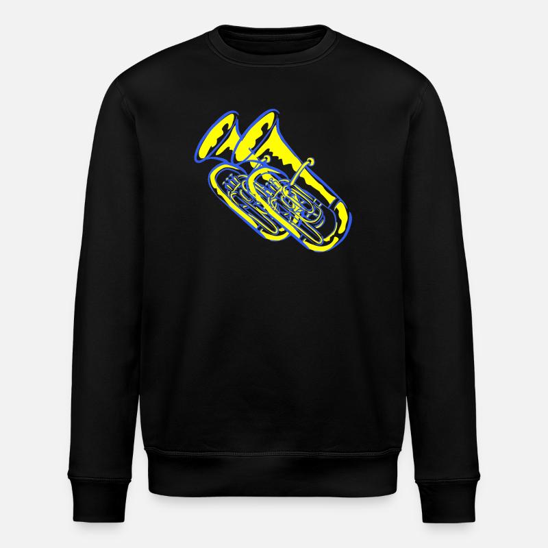tuba - Stanley/Stella Unisex Bio-Sweatshirt ROLLER - Schwarz