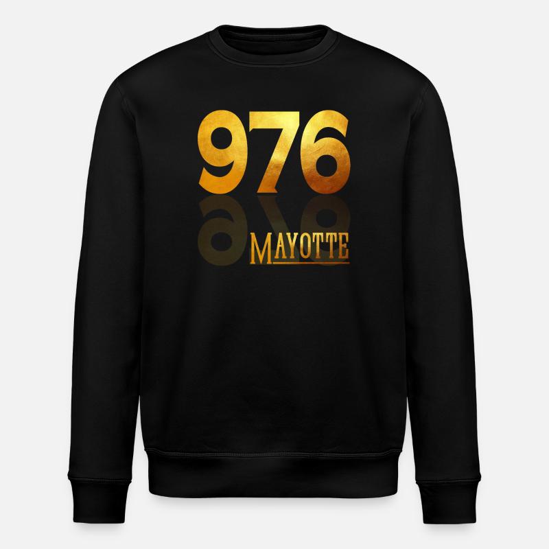 MAYOTTE - Stanley/Stella Unisex Bio-Sweatshirt ROLLER - Schwarz