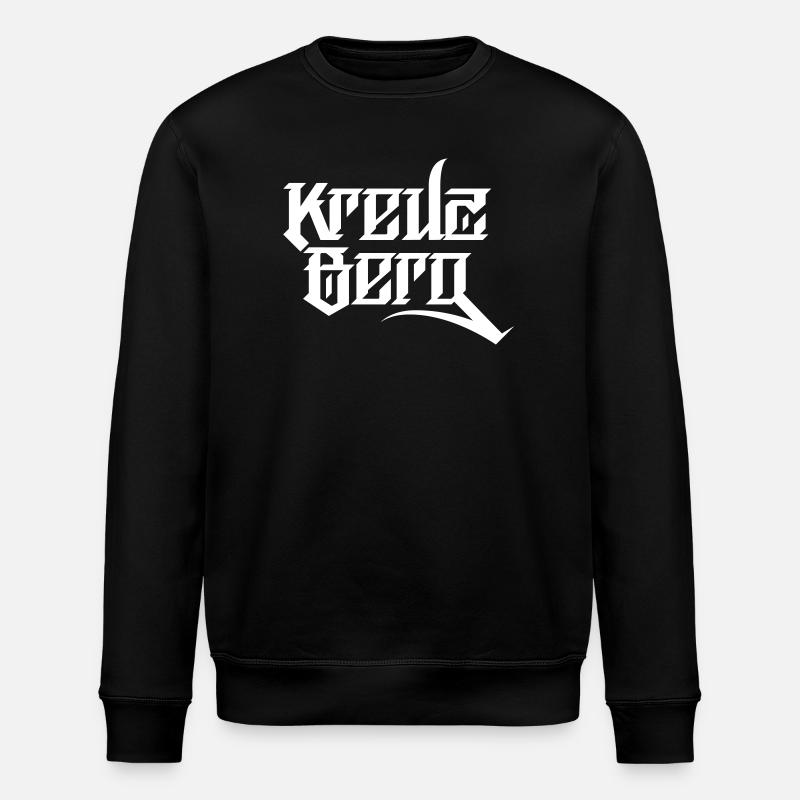 Kreuzberg Berlin - Stanley/Stella Unisex Bio-Sweatshirt ROLLER - Schwarz