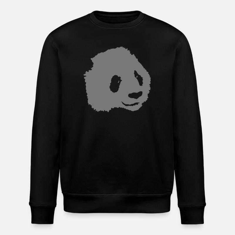 Panda - Sweat bio ROLLER Stanley/Stella Unisexe - noir