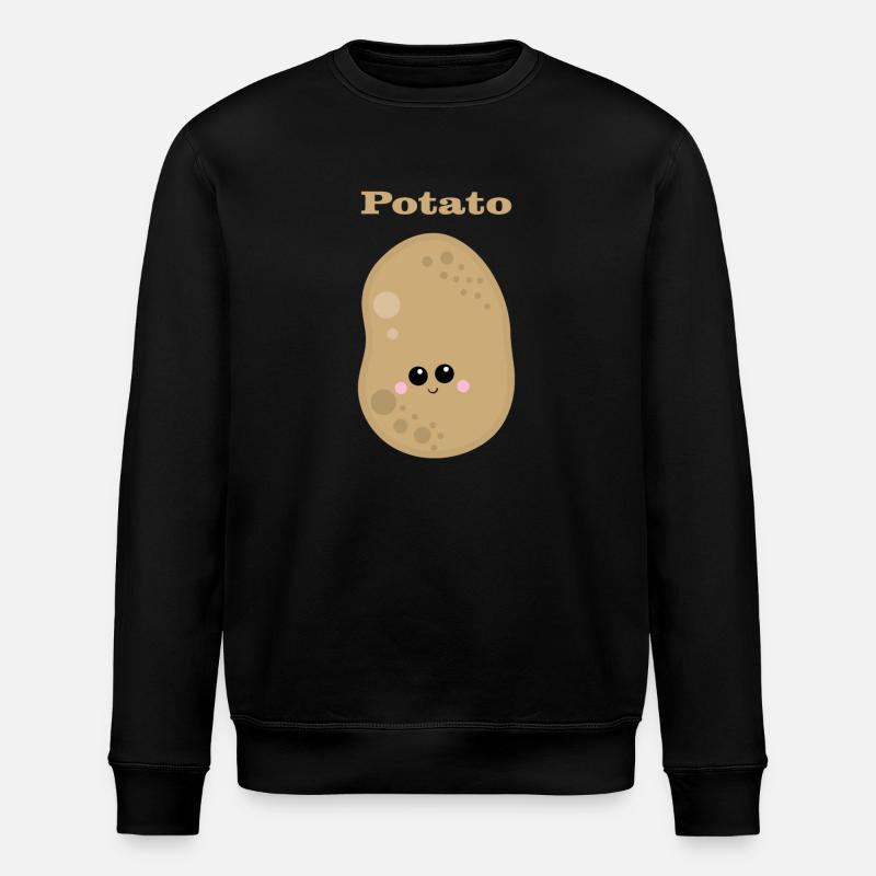 pommes de terre - Sweat bio ROLLER Stanley/Stella Unisexe - noir