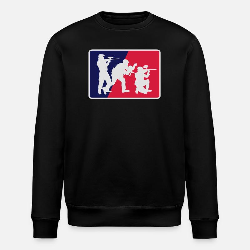 paintball - Stanley/Stella Unisex Bio-Sweatshirt ROLLER - Schwarz