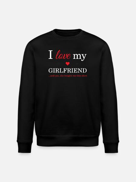 J'aime ma copine - Sweat bio ROLLER Stanley/Stella Unisexe - noir