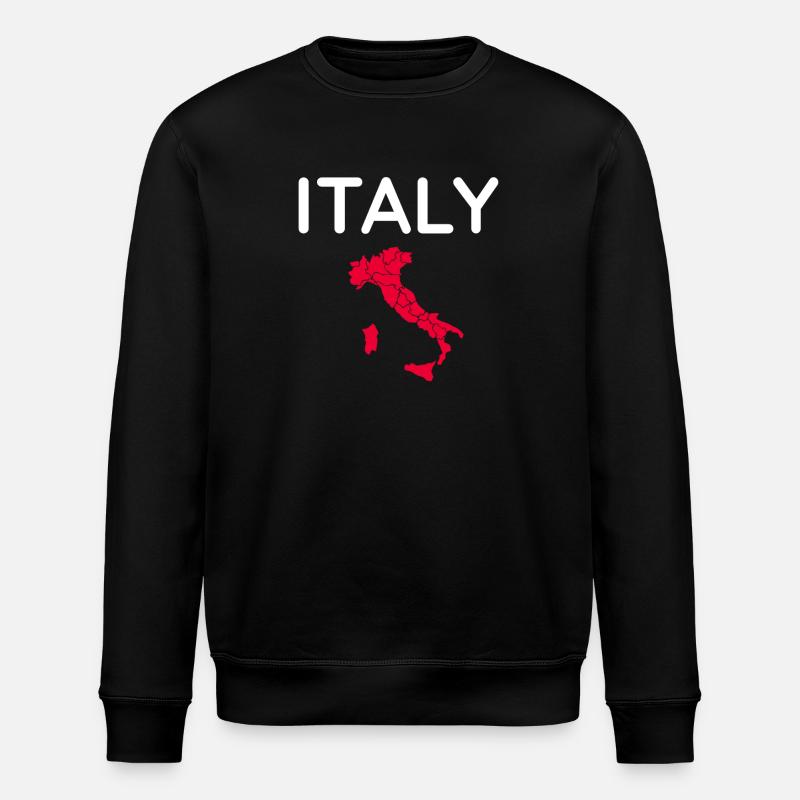 Souvenir italien le plus traditionnel - Sweat bio ROLLER Stanley/Stella Unisexe - noir