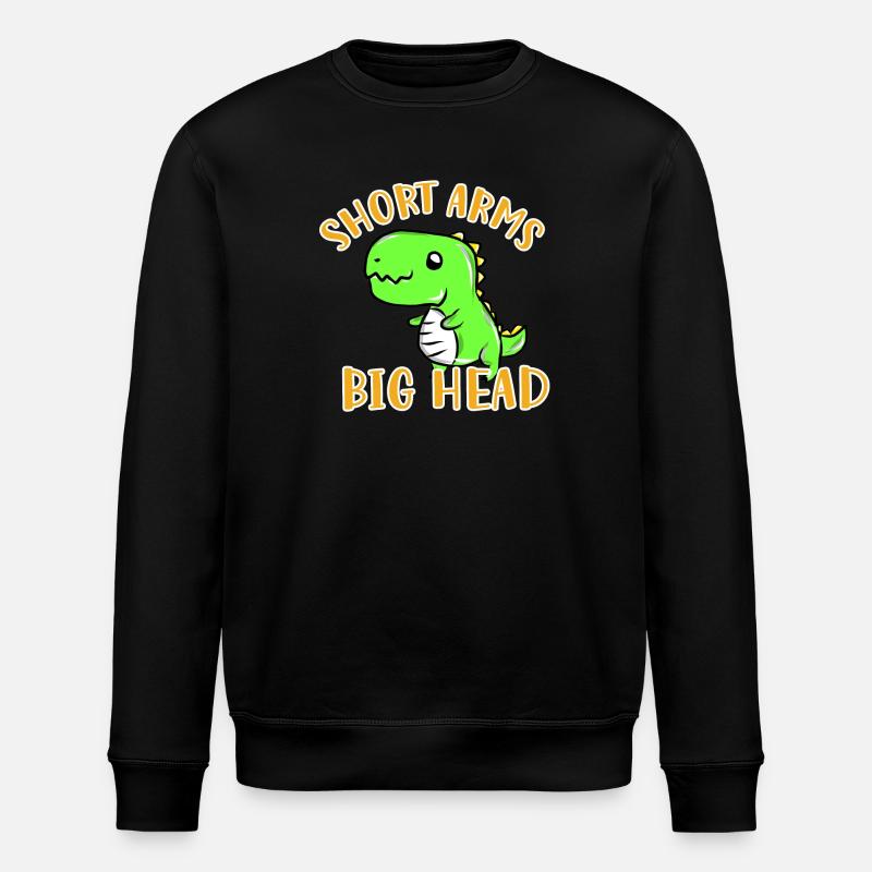 T-Rex - Stanley/Stella ROLLER Unisex Organic Sweatshirt - black