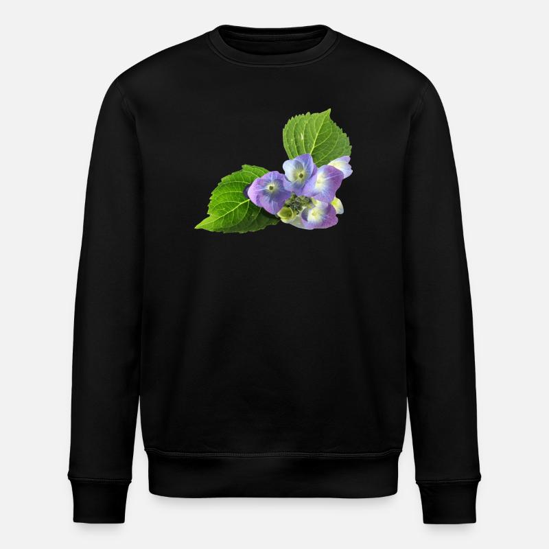 fleur - Sweat bio ROLLER Stanley/Stella Unisexe - noir