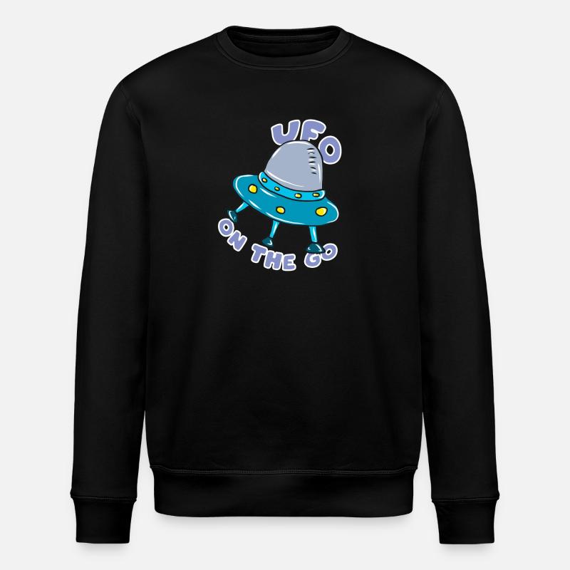 UFO - Stanley/Stella ROLLER Unisex Organic Sweatshirt - black