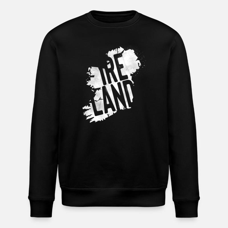 Ireland - Stanley/Stella Unisex Bio-Sweatshirt ROLLER - Schwarz