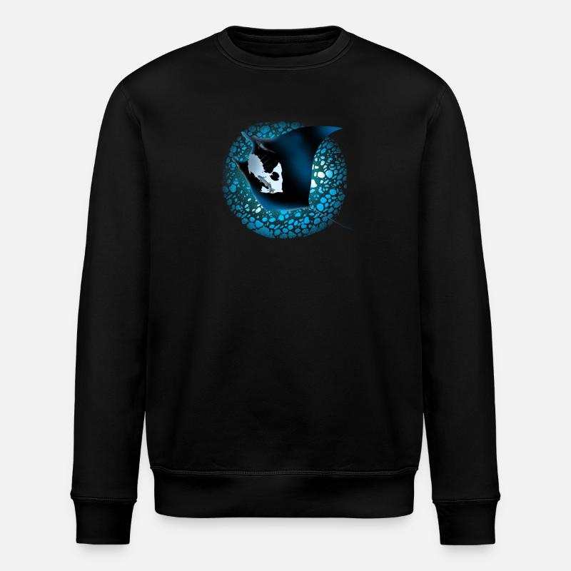 Manta - Stanley/Stella Unisex Bio-Sweatshirt ROLLER - Schwarz