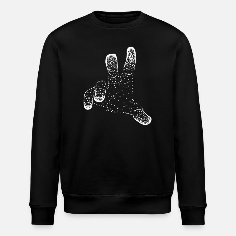 Hand - Stanley/Stella Unisex Bio-Sweatshirt ROLLER - Schwarz