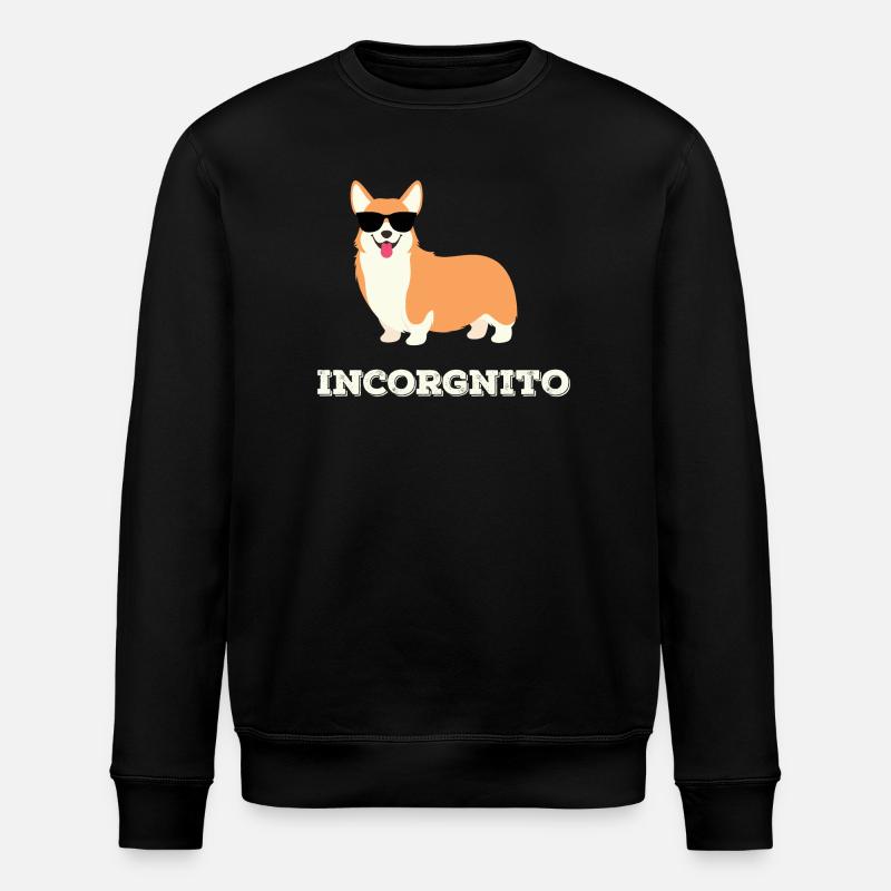 Incorgnito - Stanley/Stella Unisex Bio-Sweatshirt ROLLER - Schwarz