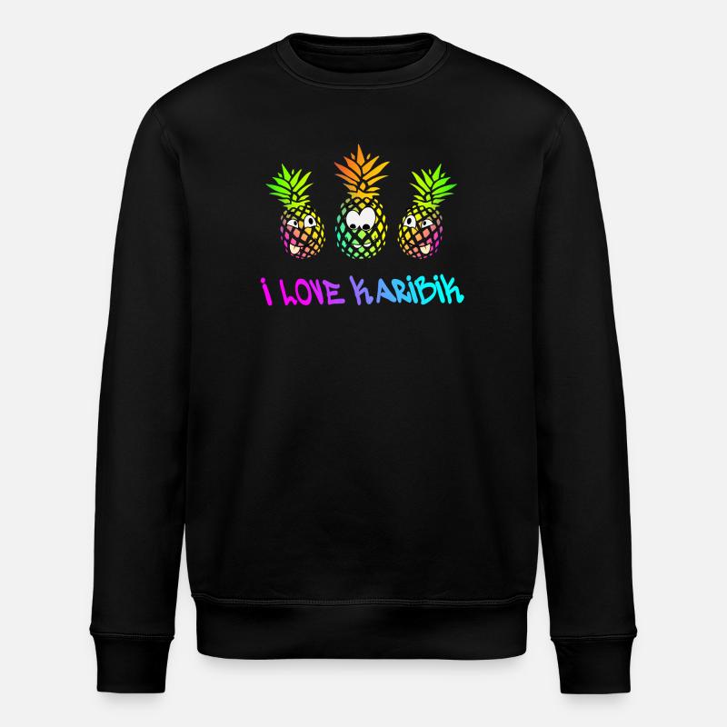 Urlaub Karibik - Stanley/Stella Unisex Bio-Sweatshirt ROLLER - Schwarz
