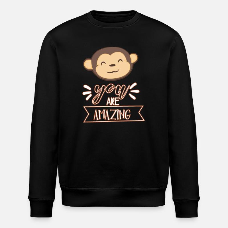 singe - Sweat bio ROLLER Stanley/Stella Unisexe - noir