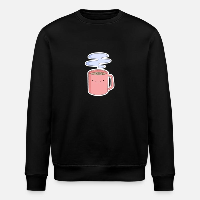 café - Sweat bio ROLLER Stanley/Stella Unisexe - noir