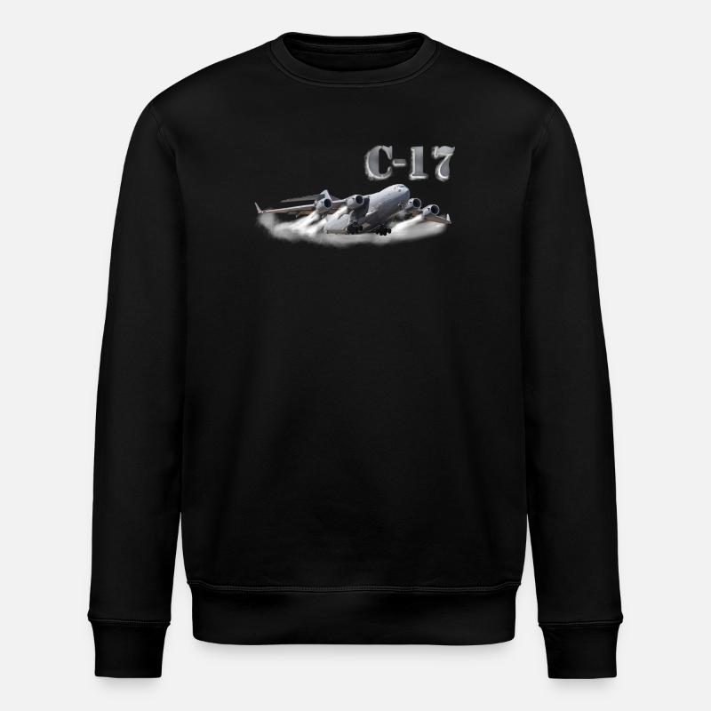 C-17 - Stanley/Stella Unisex Bio-Sweatshirt ROLLER - Schwarz