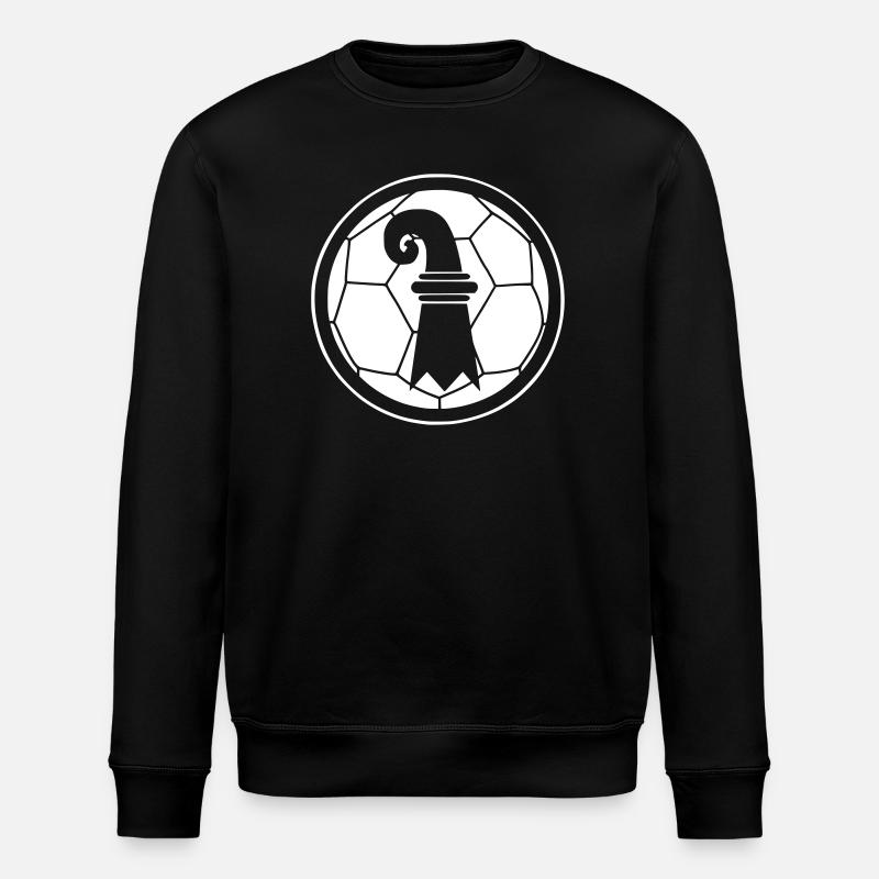 Soccer Basel - Stanley/Stella ROLLER Unisex Organic Sweatshirt - black