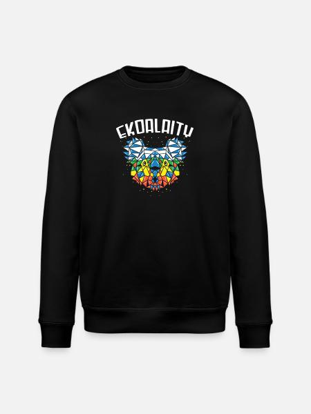 Gay Pride - Stanley/Stella ROLLER Unisex Organic Sweatshirt - black