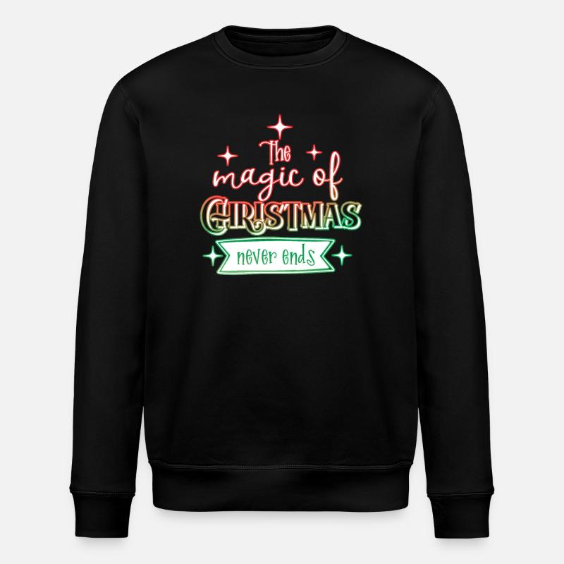 Noël - Sweat bio ROLLER Stanley/Stella Unisexe - noir