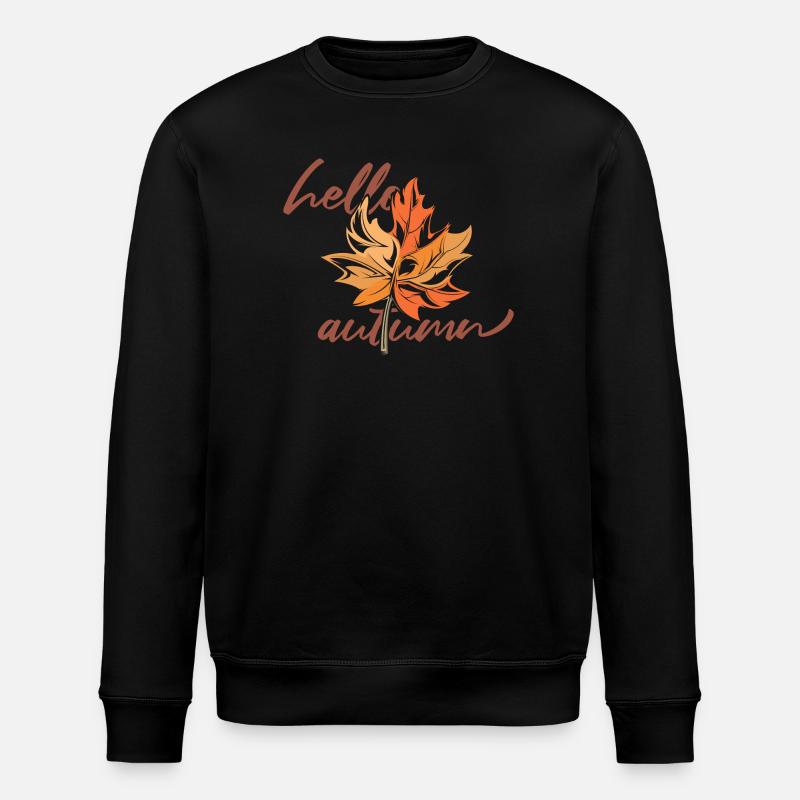 Maple leaf Mapleleaf Automne Automne - Sweat bio ROLLER Stanley/Stella Unisexe - noir
