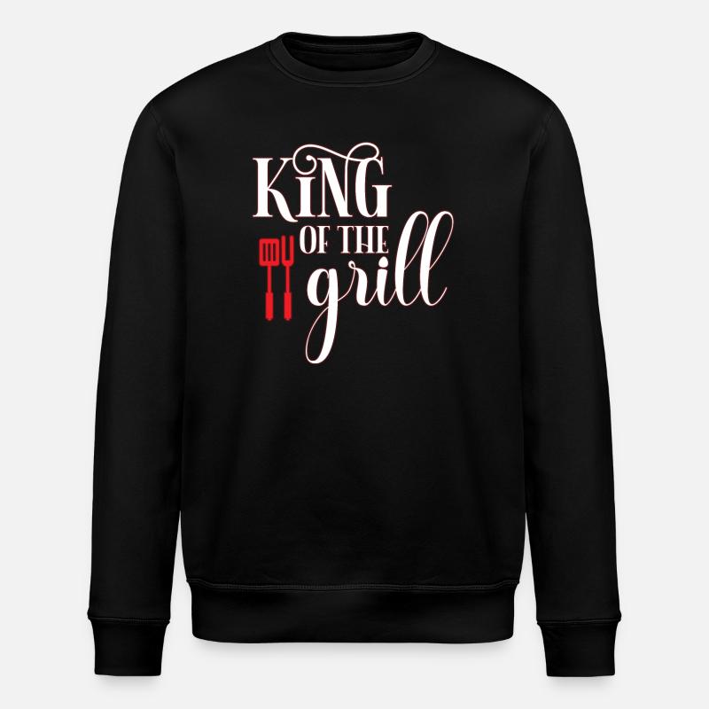 Grillkönig - Sweat bio ROLLER Stanley/Stella Unisexe - noir