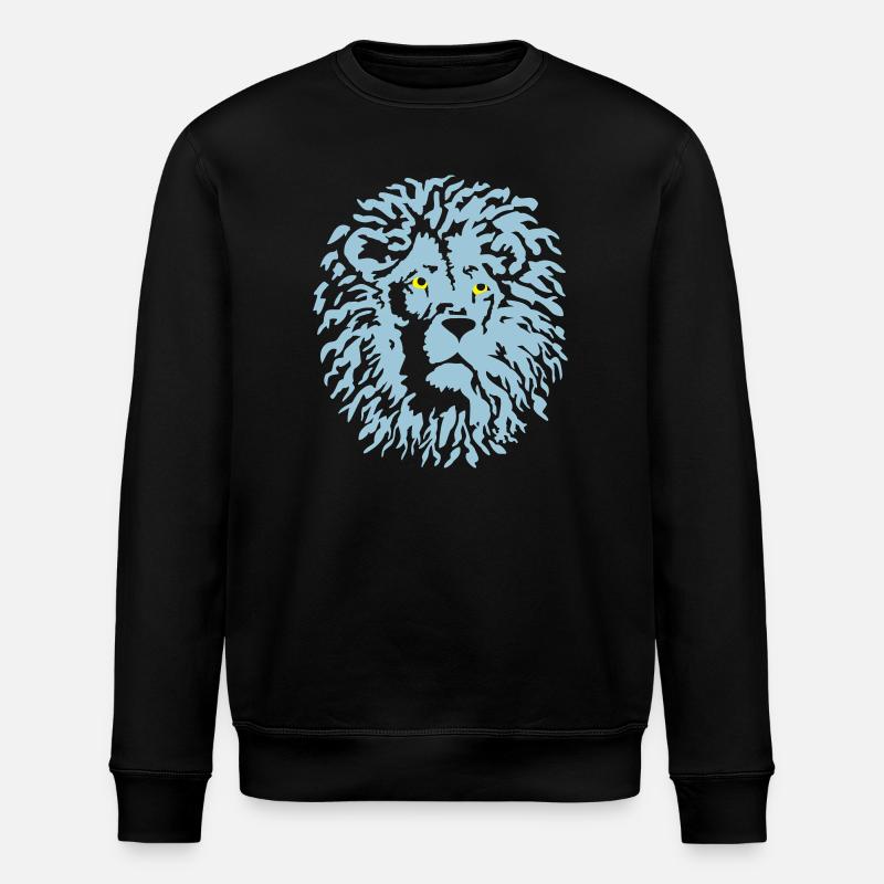 loewe raubtier - Stanley/Stella Unisex Bio-Sweatshirt ROLLER - Schwarz