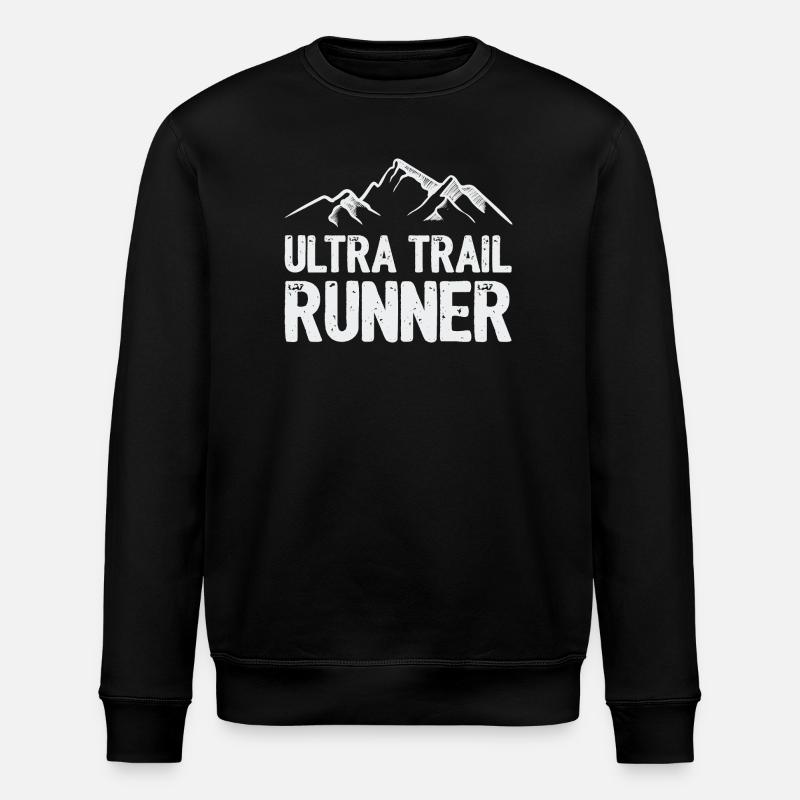 Ultra Trail Runner - Stanley/Stella ROLLER Unisex Organic Sweatshirt - black