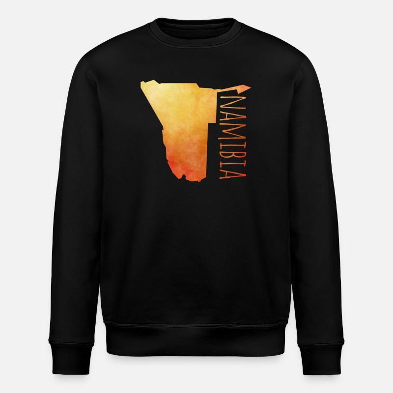 Namibia - Stanley/Stella Unisex Bio-Sweatshirt ROLLER - Schwarz
