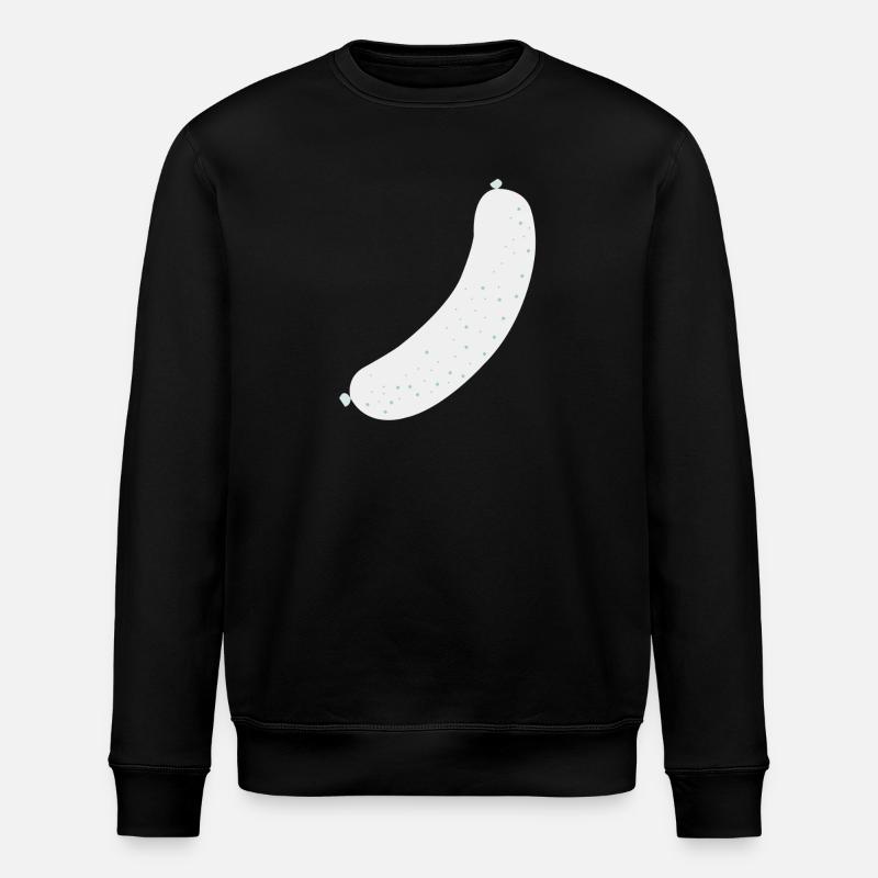 Brat Wurst sausage - Stanley/Stella Unisex Bio-Sweatshirt ROLLER - Schwarz