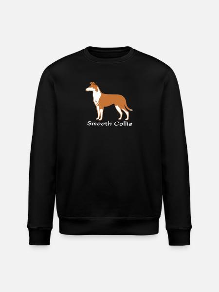 Shorthaired Collie sable - Stanley/Stella ROLLER Unisex Organic Sweatshirt - black