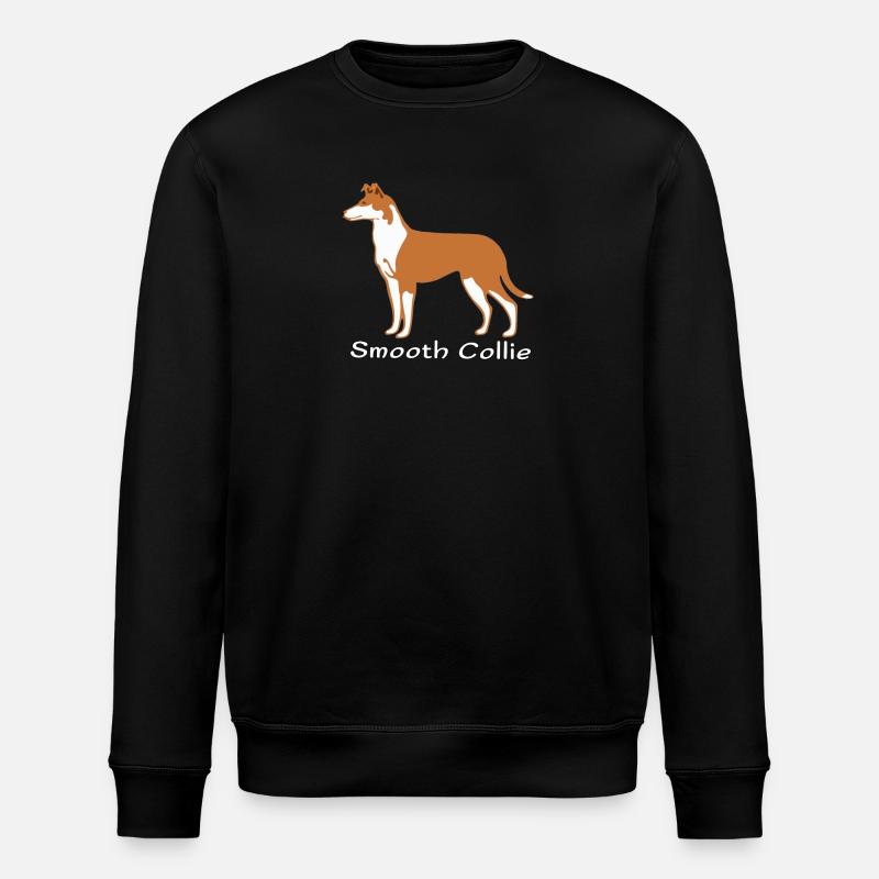 Kurzhaarcollie sable - Stanley/Stella Unisex Bio-Sweatshirt ROLLER - Schwarz
