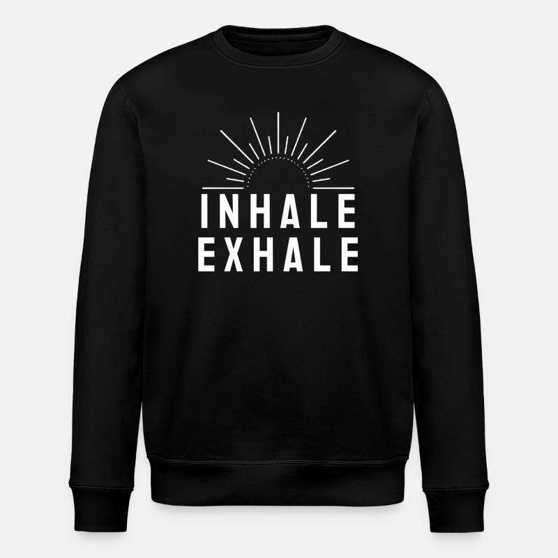 RESPIRER - Sweat bio ROLLER Stanley/Stella Unisexe - noir