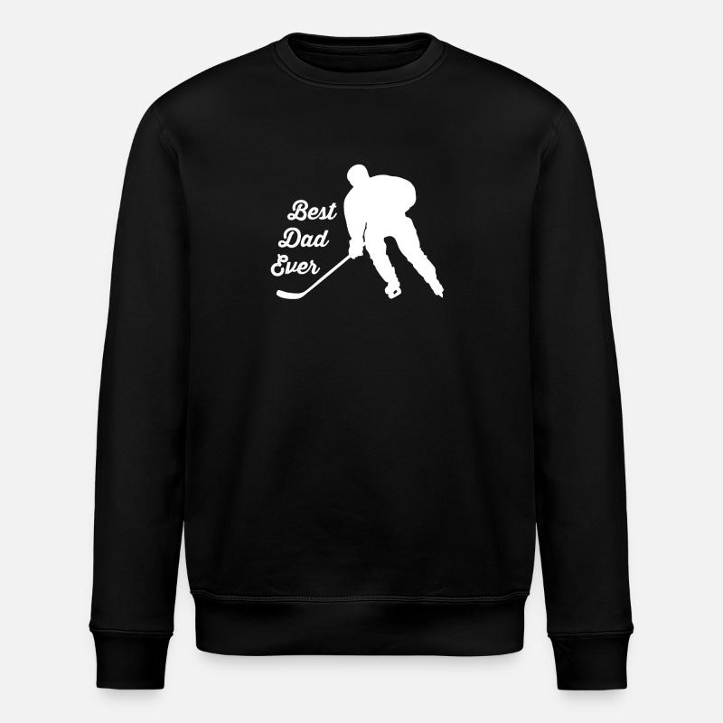 Hockey - Stanley/Stella ROLLER Unisex Organic Sweatshirt - black