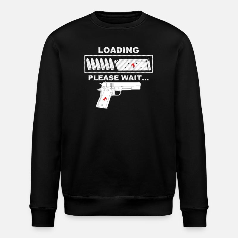 Propriétaire d’armes, 9mm - Sweat bio ROLLER Stanley/Stella Unisexe - noir
