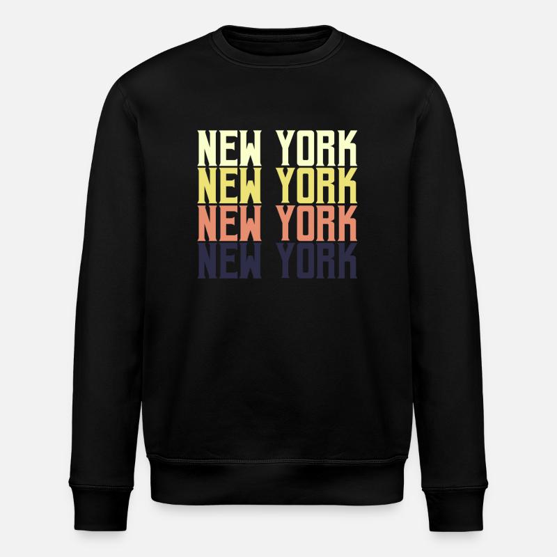 New York - Sweat bio ROLLER Stanley/Stella Unisexe - noir