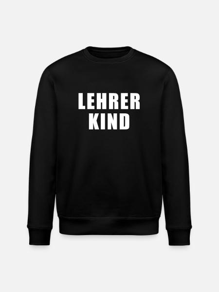 Lehrerkind - Stanley/Stella Unisex Bio-Sweatshirt ROLLER - Schwarz