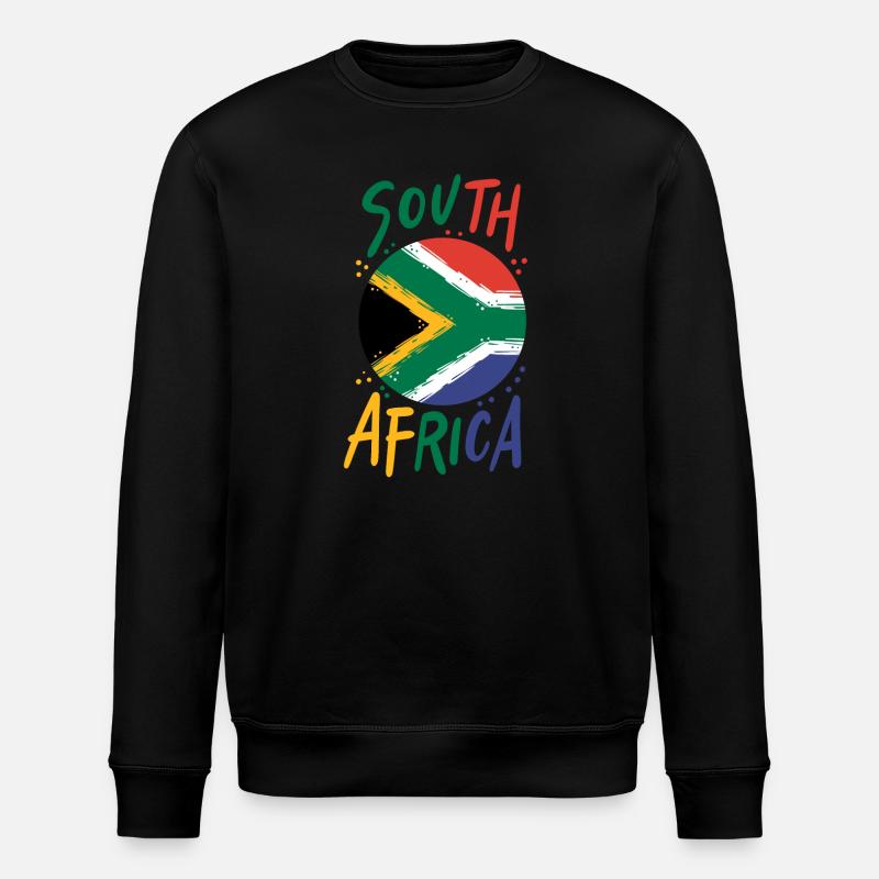 Afrique du Sud - Sweat bio ROLLER Stanley/Stella Unisexe - noir