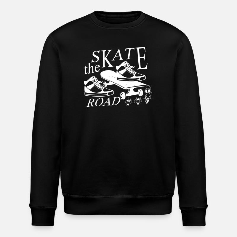 Skater - Stanley/Stella ROLLER Unisex Organic Sweatshirt - black