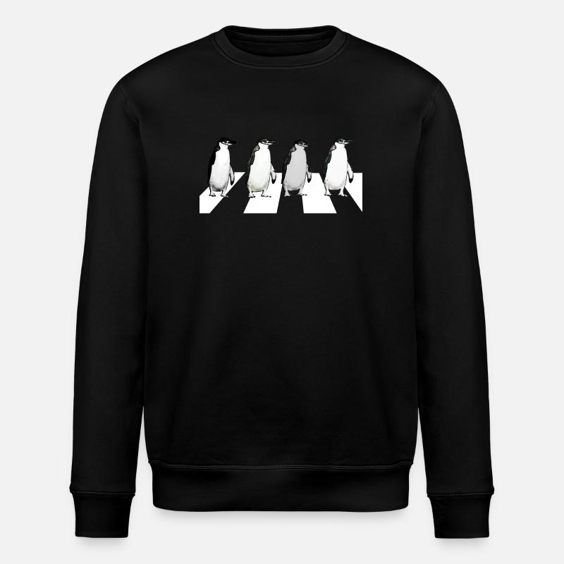 Pingouins d'Abbey Road - Sweat bio ROLLER Stanley/Stella Unisexe - noir