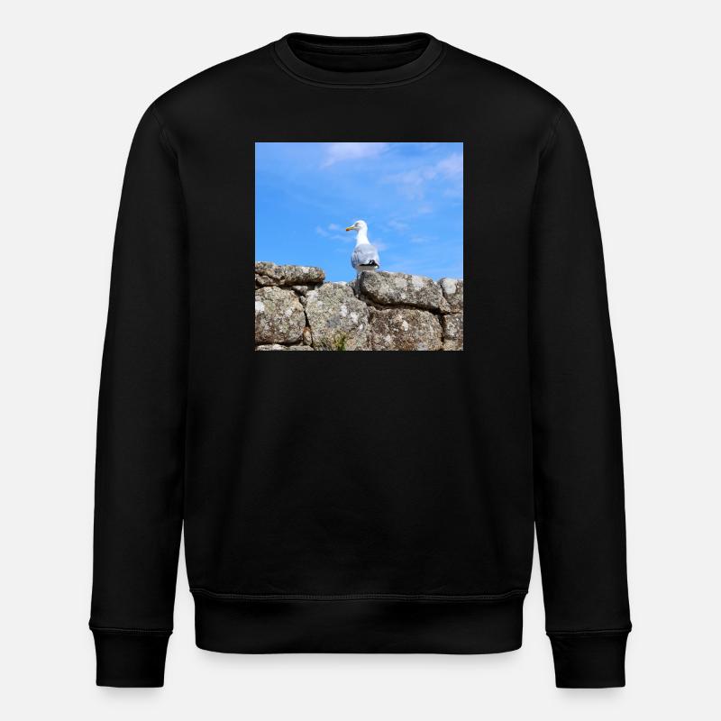 Möwe Norddeutschland - Stanley/Stella Unisex Bio-Sweatshirt ROLLER - Schwarz