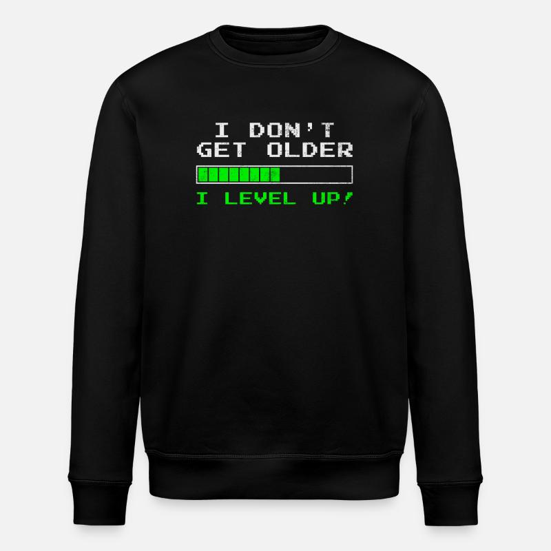 Anniversaire des joueurs gamers - Sweat bio ROLLER Stanley/Stella Unisexe - noir