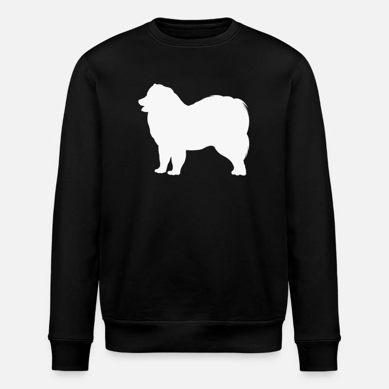 Samoyed - Stanley/Stella ROLLER Unisex Organic Sweatshirt - black