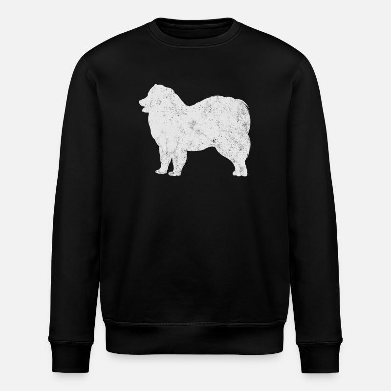 Samojede Samoyed Hundebesitzer - Stanley/Stella Unisex Bio-Sweatshirt ROLLER - Schwarz