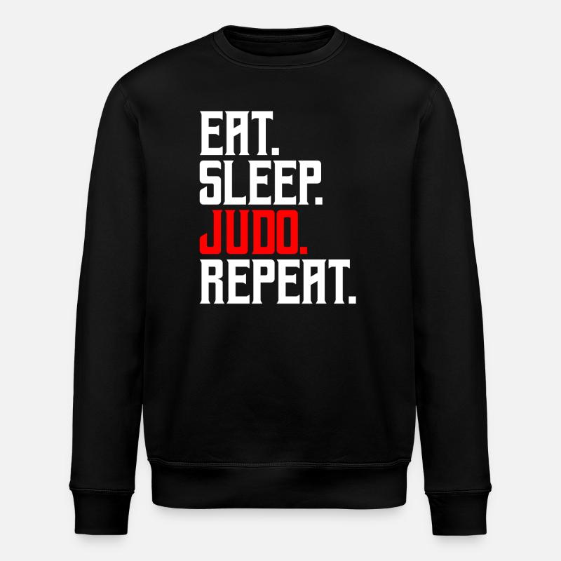 Judo - Stanley/Stella ROLLER Unisex Organic Sweatshirt - black