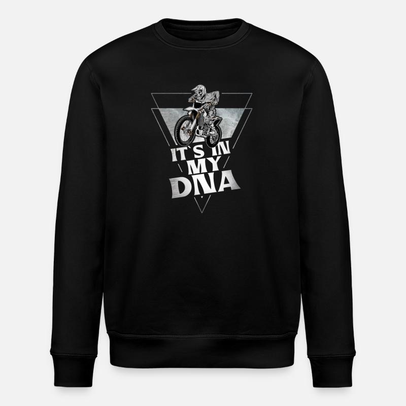 Motocross - Sweat bio ROLLER Stanley/Stella Unisexe - noir
