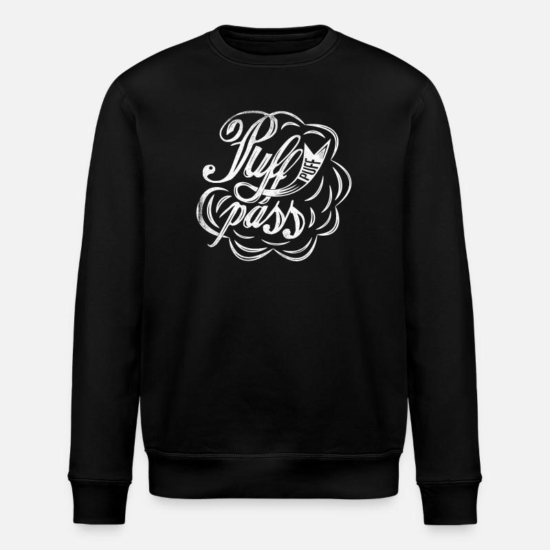 Puff Puff Pass - Sweat bio ROLLER Stanley/Stella Unisexe - noir