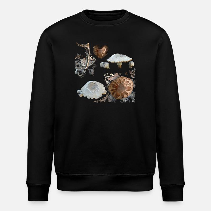 Mycètes - Sweat bio ROLLER Stanley/Stella Unisexe - noir