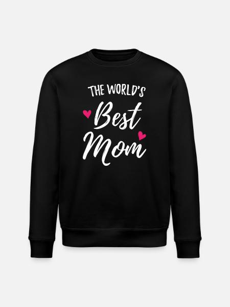 Die beste Mutter der Welt - Stanley/Stella Unisex Bio-Sweatshirt ROLLER - Schwarz